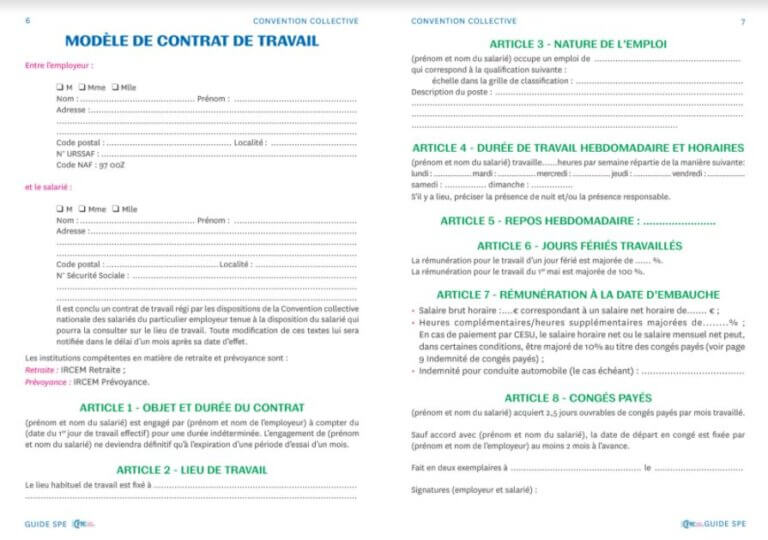 Salariés du particulier employeur : votre contrat de travail