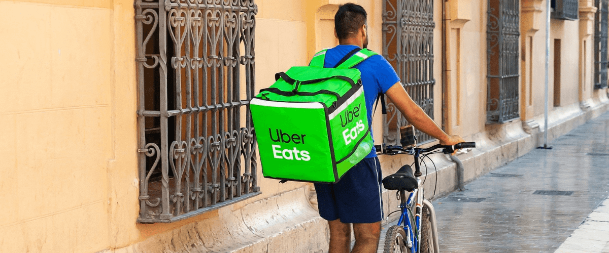 Livreur Uber eats