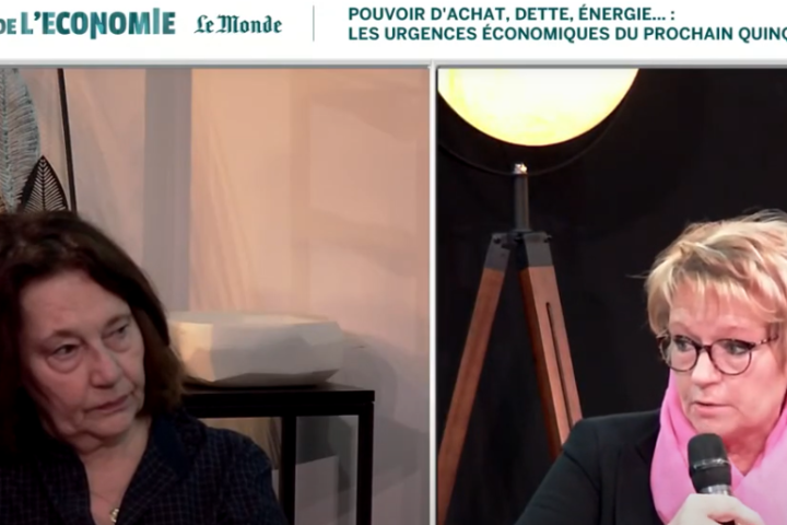 Pascale Coton, invitée au Club de l’économie du « Monde »Pascale Coton, invitée au Club de l’économie du « Monde »