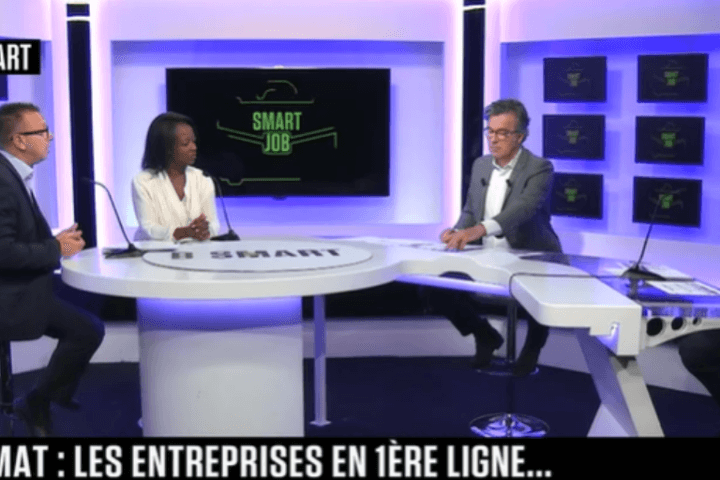 Transition écologique en entreprise : Cyril Chabanier sur le plateau de B SMART