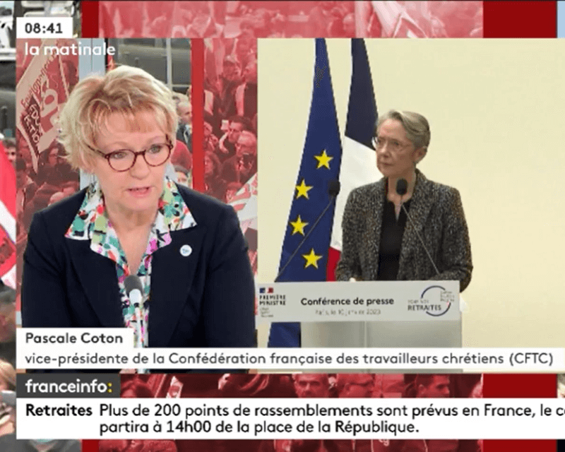 Réforme des retraites : « Il y aura du bruit dans la rue »